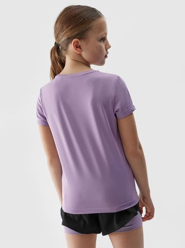 4F Koszulka sportowa w kolorze fioletowym