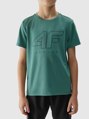 4F Koszulka sportowa w kolorze zielonym