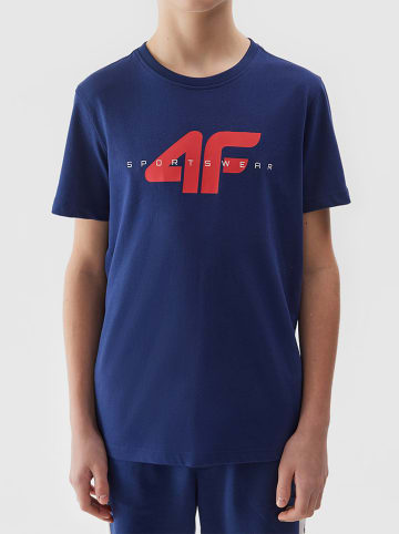 4F Shirt in Dunkelblau