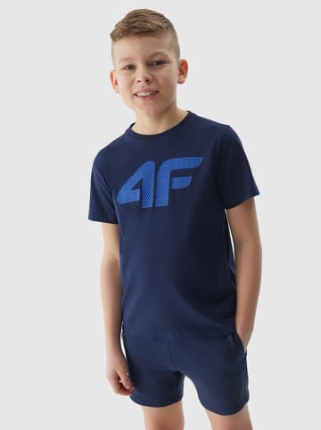 4F Koszulka w kolorze granatowym