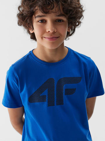 4F Koszulka w kolorze niebieskim