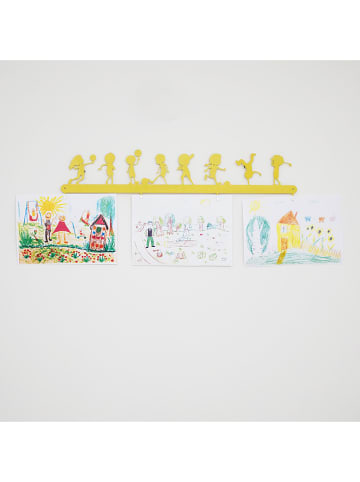 Woody Kids Magneetbord geel - (B)72 cm