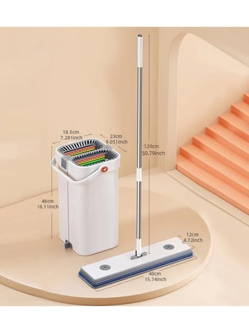Joybos 2-delige vloerwisser-set beige