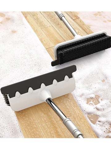 Joybos 2-in-1 bezem en wisser wit