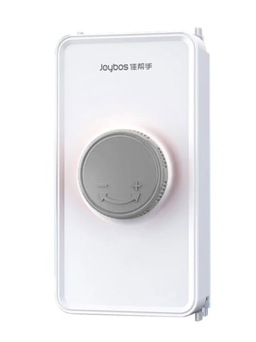 Joybos Magnetischer Glasreiniger in Weiß/ Grau