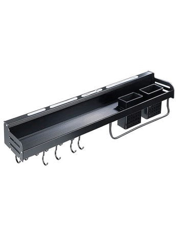 Joybos Keukenrek zwart - (B)49,5 x (H)8,2 x (D)15 cm