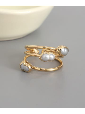 Lodie Silver Ring mit Perlen