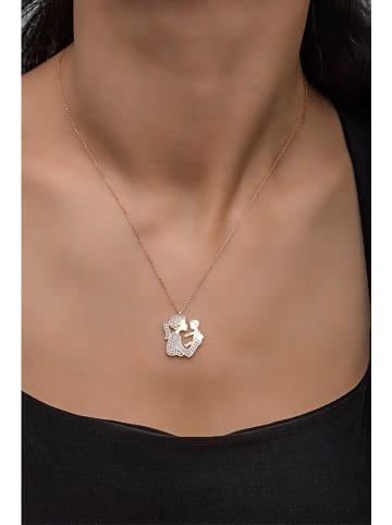 Lodie Silver Silber-Halskette mit Edelsteinen - (L)42 cm