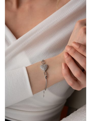 Lodie Silver Zilveren armband met edelstenen