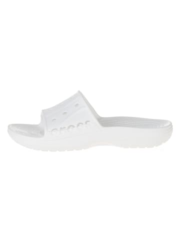 Crocs Pantoletten "Baya II Slide" in Weiß
