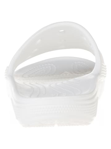 Crocs Pantoletten "Baya II Slide" in Weiß
