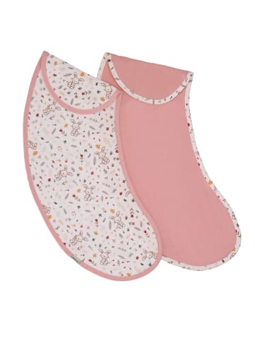 Sterntaler® 2er-Set: Spucktücher "Hase" in Rosa