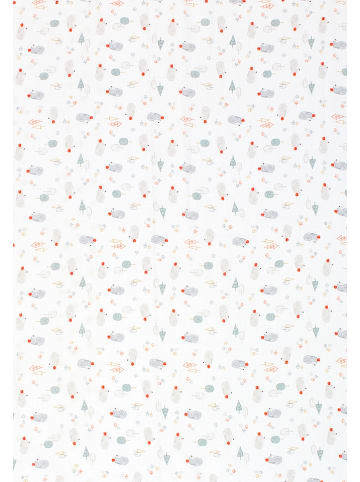 Sterntaler Musselin-Decke "Igel" in Weiß - (L)120 x (B)120 cm