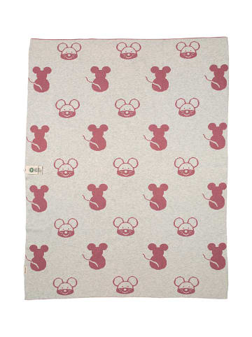 Sterntaler® Strick-Schmusedecke "Mabel" in Rosa - (L)100 x (B)80 cm