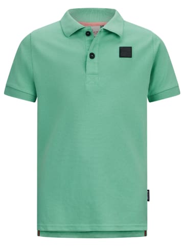 Retour Koszulka polo w kolorze zielonym