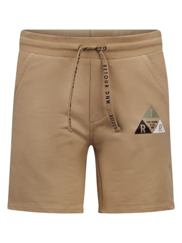 Retour Sweatshorts in Hellbraun