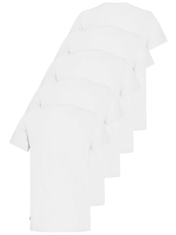 Sublevel 5er-Set: Shirts in Weiß