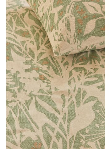 Beddinghouse Komplet pościeli renforcé "Botanical" w kolorze zielonym