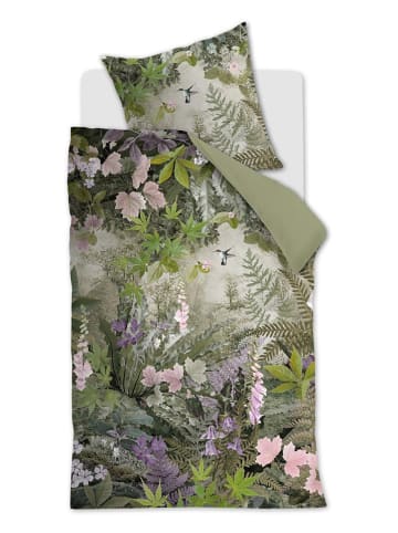 Beddinghouse Satijnen beddengoedset "Charming" groen