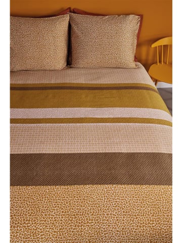 Beddinghouse Satijnen beddengoedset "Darren" lichtbruin/beige