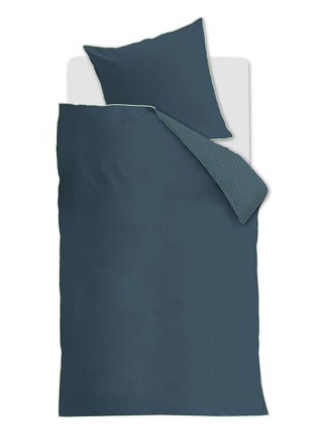 Beddinghouse Satin-Bettwäsche-Set "Richmond" in Blau