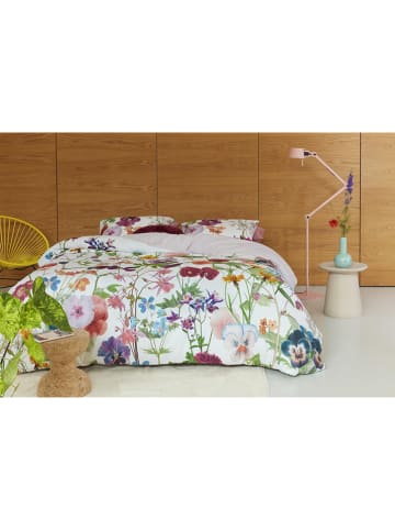 Beddinghouse Satijnen beddengoedset "Sunny" wit/paars