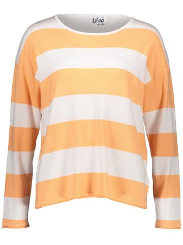 Blue Seven Pullover in Orange