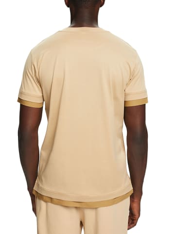 ESPRIT Koszulka w kolorze beżowym