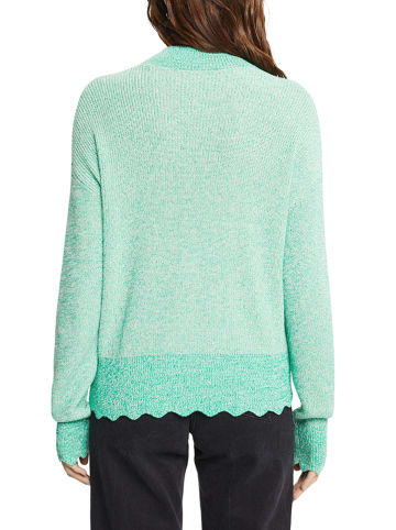 ESPRIT Sweter w kolorze turkusowym