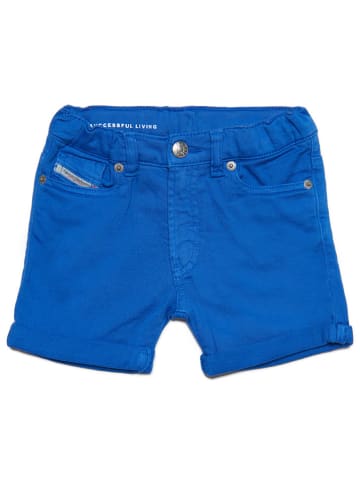 Diesel Kid Szorty dżinsowe w kolorze niebieskim