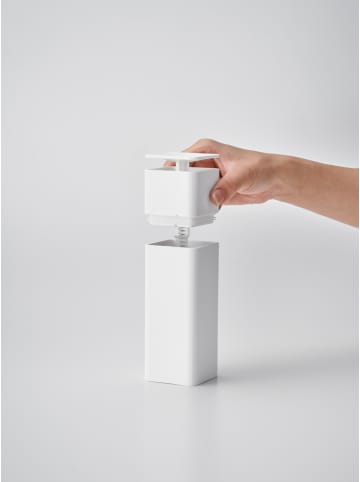 Yamazaki Seifenspender "Tower" in Weiß - (H)18,5 cm