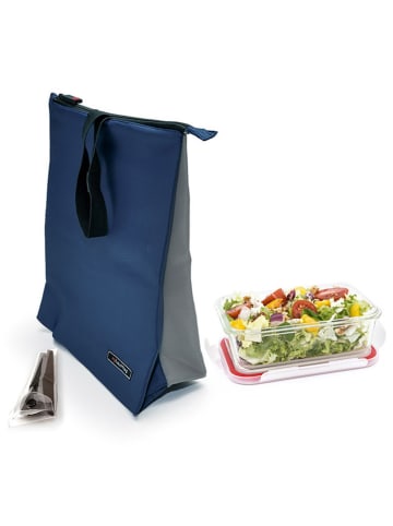 IRIS Snacktasche in Dunkelblau - (B)30 x (H)24 x (T)13 cm