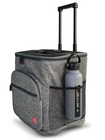 IRIS Barcelona Kühltasche "Weekend" in Grau - (B)34 x (H)37 x (T)28 cm