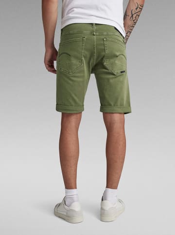 G-Star Bermudy dżinsowe w kolorze khaki