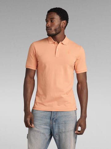 G-Star Koszulka polo w kolorze brzoskwiniowym