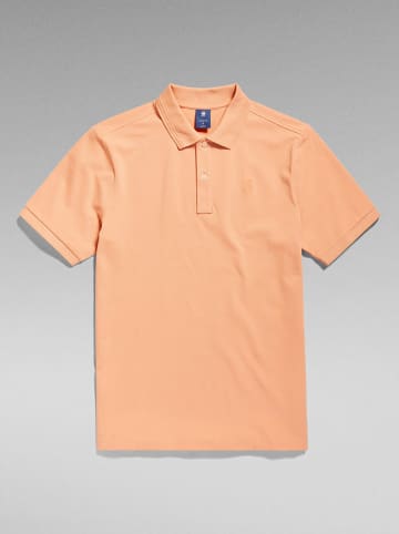 G-Star Koszulka polo w kolorze brzoskwiniowym
