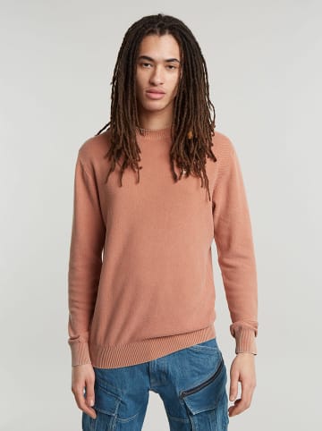G-Star Sweter w kolorze pomarańczowym
