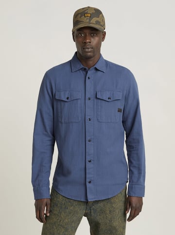 G-Star Koszula - Slim fit - w kolorze niebieskim