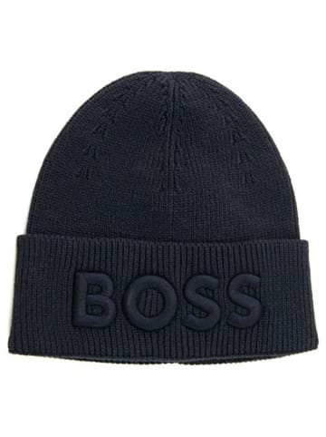 Hugo Boss Beanie donkerblauw