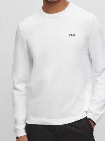 Hugo Boss Underwear Pullover in Weiß