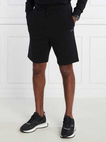 Hugo Boss Szorty dresowe w kolorze czarnym
