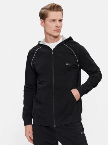 Hugo Boss Sweatjacke in Schwarz