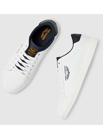 PME Legend Skórzane sneakersy w kolorze białym