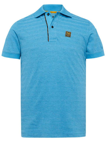 PME Legend Koszulka polo w kolorze błękitnym