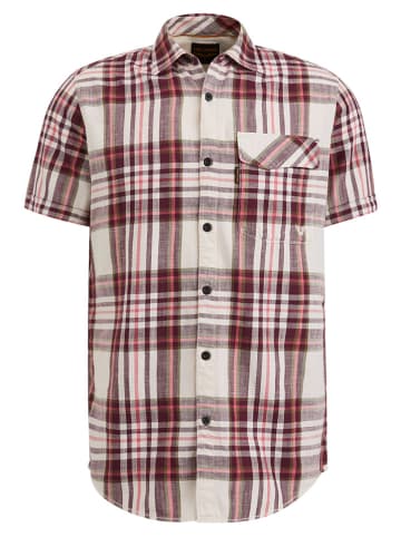 PME Legend Blouse - regular fit - rood/crème