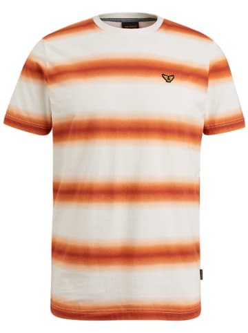 PME Legend Shirt in Weiß/ Orange