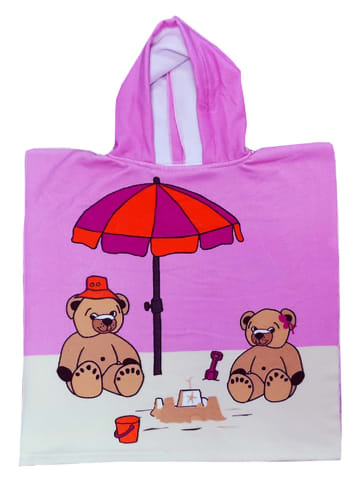 Le Comptoir de la Plage Badcape "Nounours" meerkleurig - (L)120 x (B)60 cm