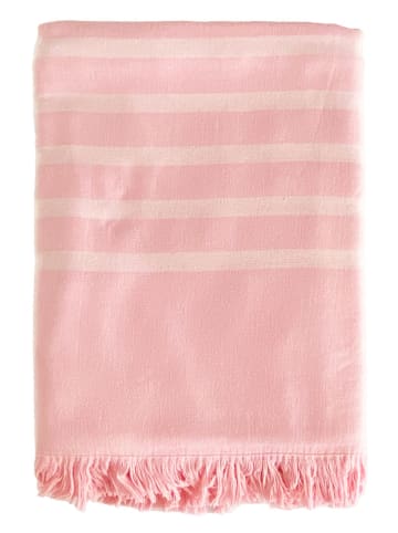 Le Comptoir de la Plage Fouta "Alanya" in Rosa - (L)160 x (B)90 cm