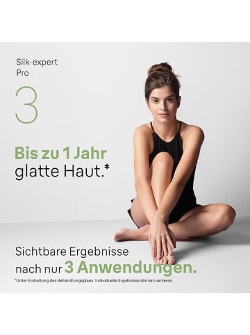 Braun Depilator IPL "Silk-expert Pro IPL PL3122" w kolorze srebrno-białym