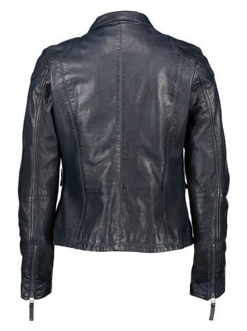 KRISS Lederjacke in Schwarz